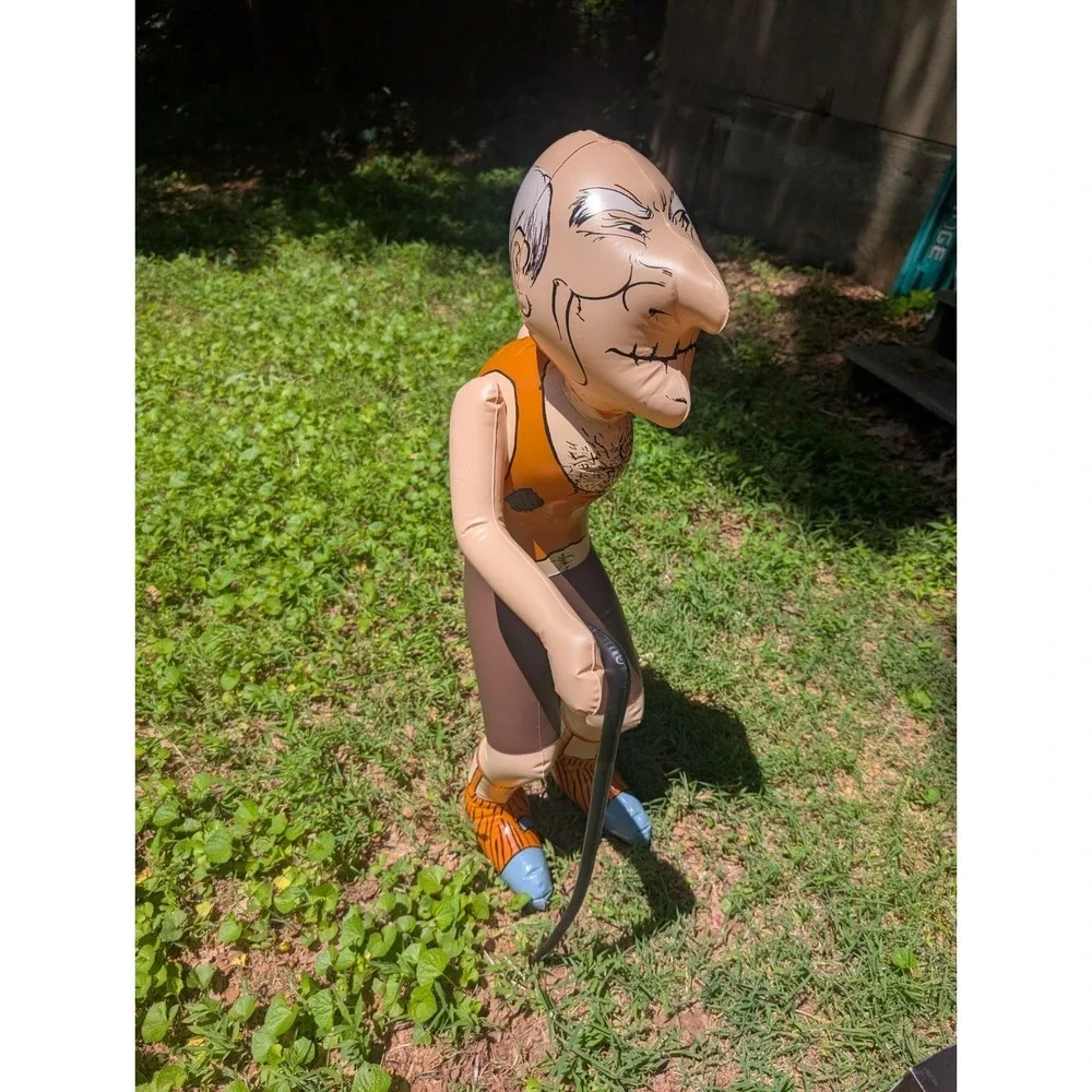 Vintage 1998 Over The Hill 3' Inflatable Party Doll Gag Gift Funny Old Man